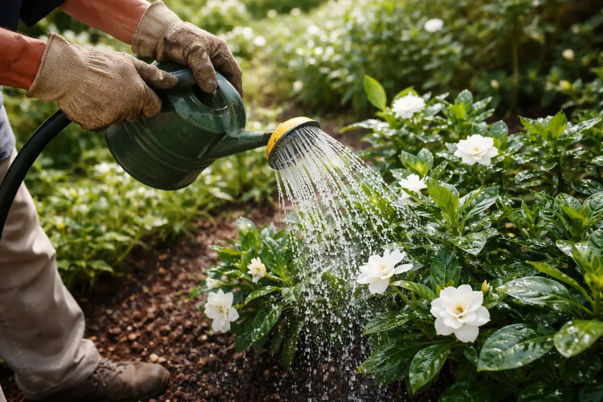 how to treat pest issues on water gardenias wisely after humid weather