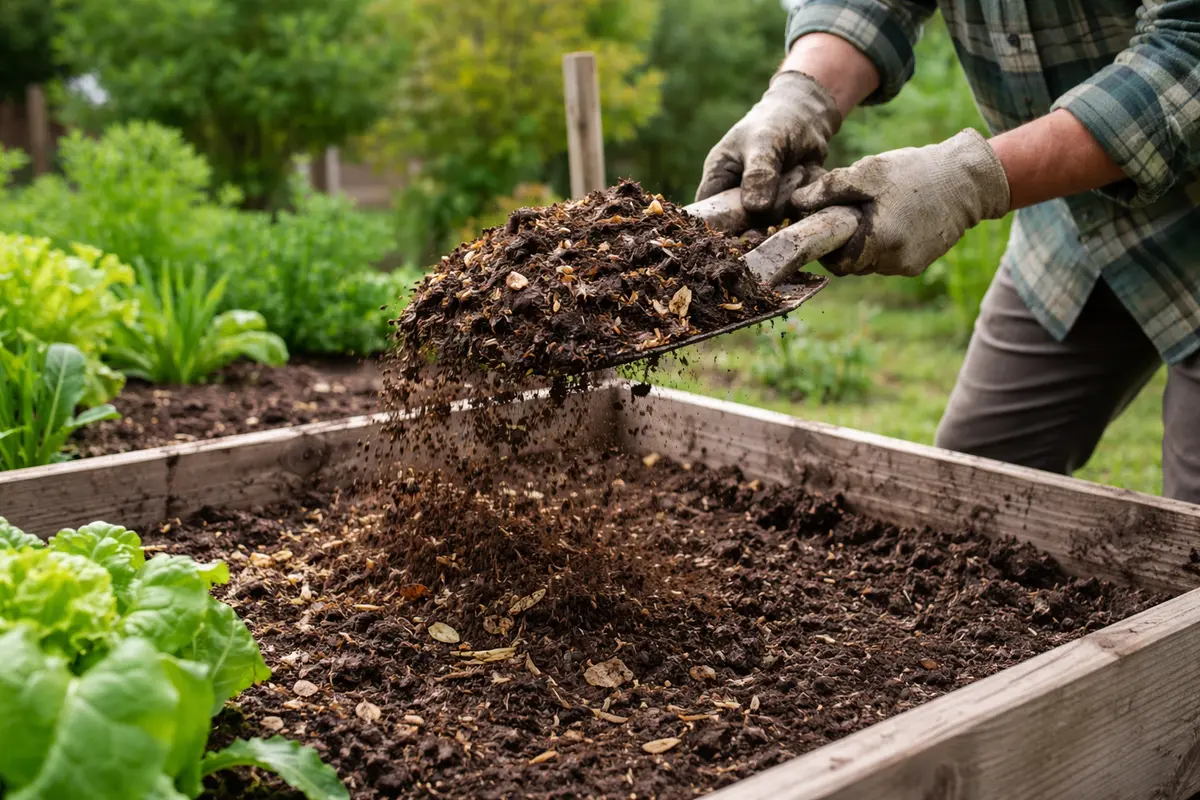 how to treat poor drainage in add organic matter for bed recovery