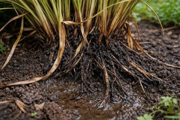 how to treat root rot in with unhealthy roots showing in soil