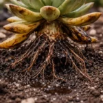 how to treat root rot in with unhealthy roots showing in soil
