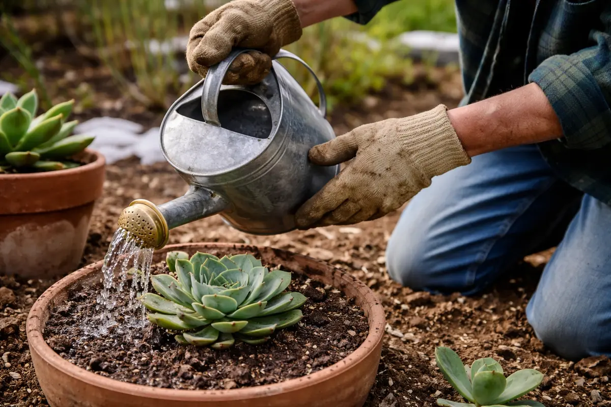 how to treat root rot water only when soil is completely dry