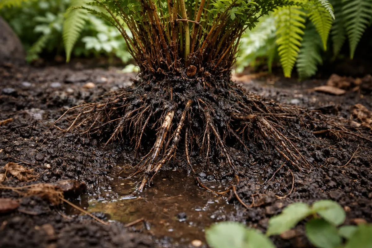 how to treat root rot in with unhealthy roots showing in soil