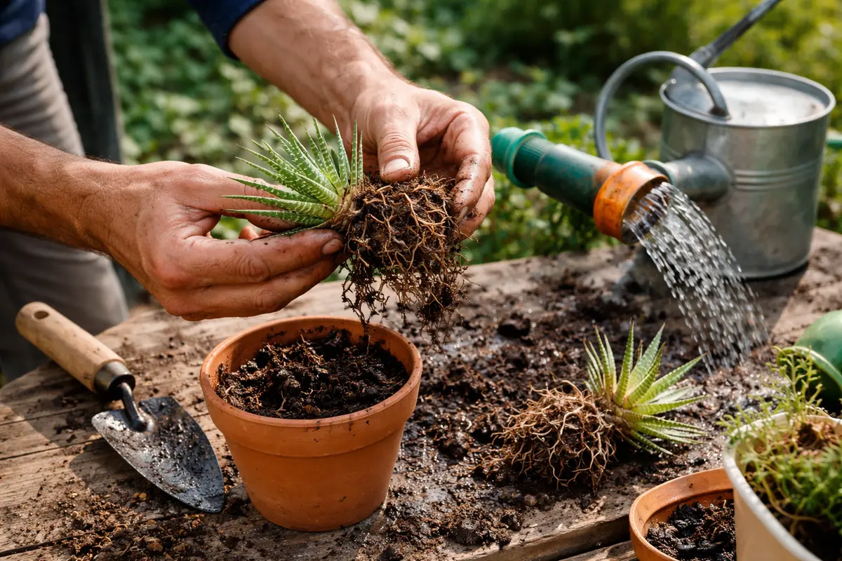 how to treat root rot in adjust watering routine to avoid rot