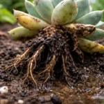 how to treat root rot in with unhealthy roots showing in soil