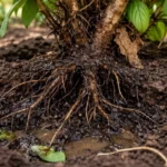 how to treat root rot in with unhealthy roots showing in soil