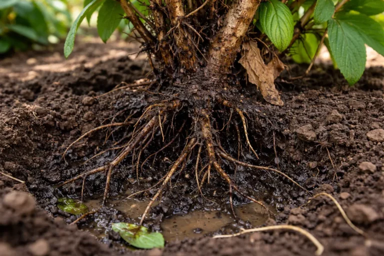 how to treat root rot in with unhealthy roots showing in soil