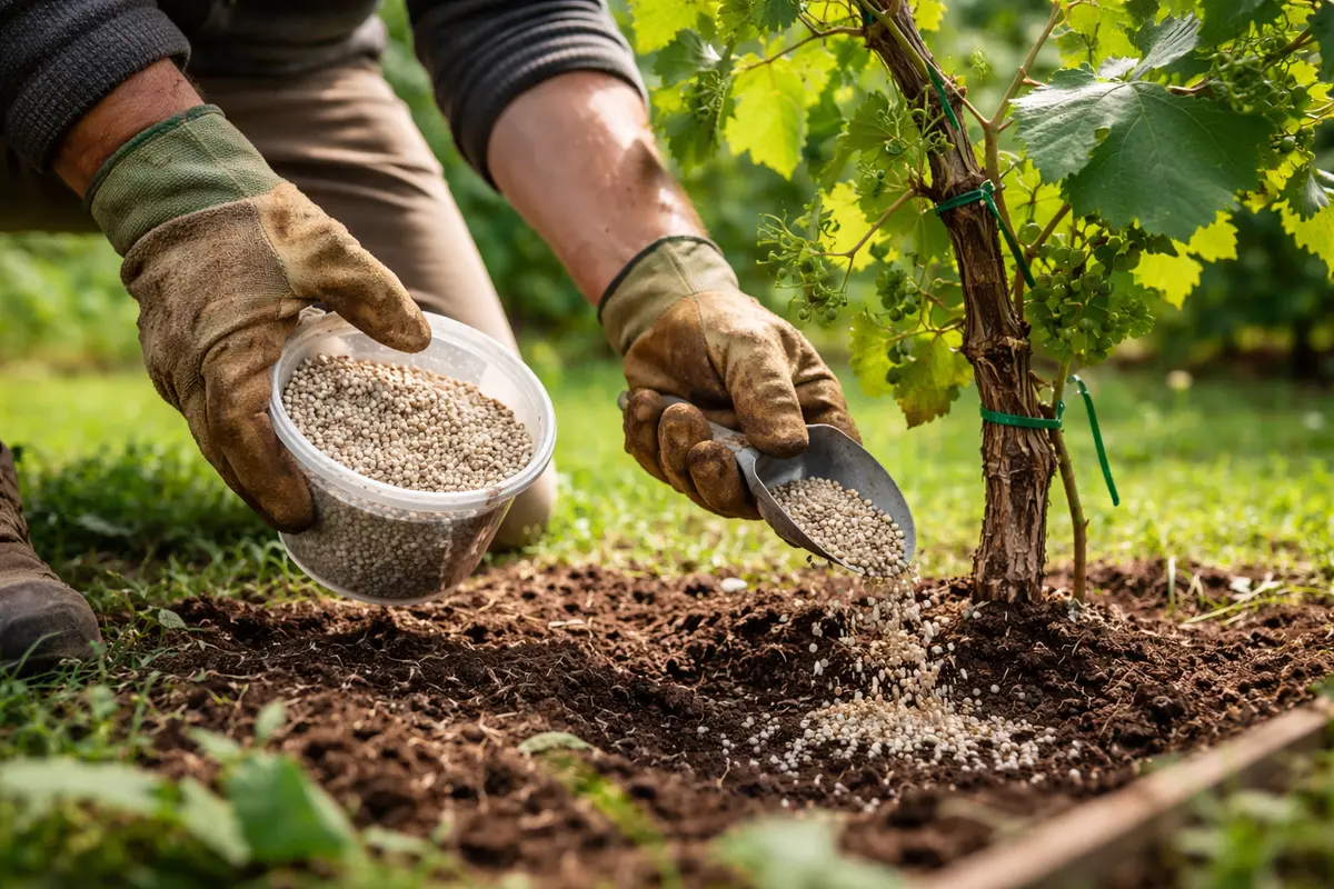 how to treat spider mites fertilize grape vines to encourage healthy growth