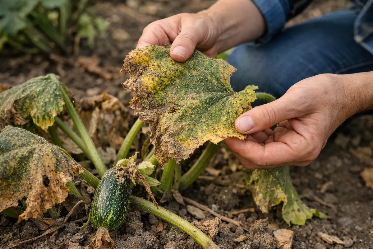 how to treat spider mites on with damaged foliage in outdoor soil