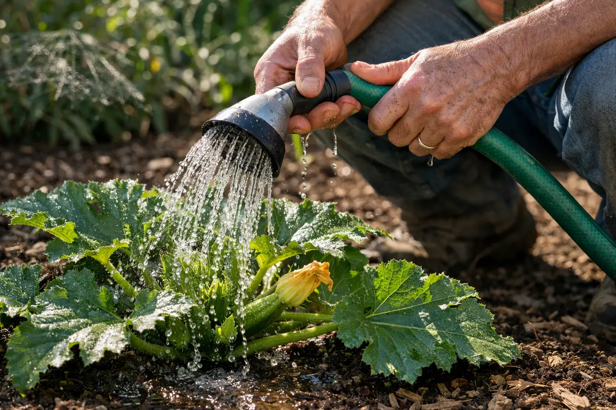 how to treat spider mites on water zucchini consistently to avoid stress
