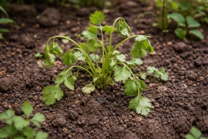 how to treat stunted growth in wilting visibly in real garden soil