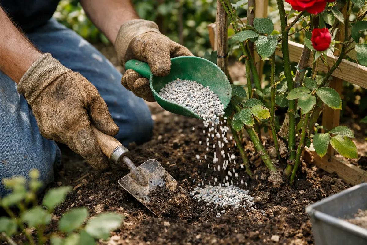 how to treat stunted growth in fertilize roses to encourage summer recovery