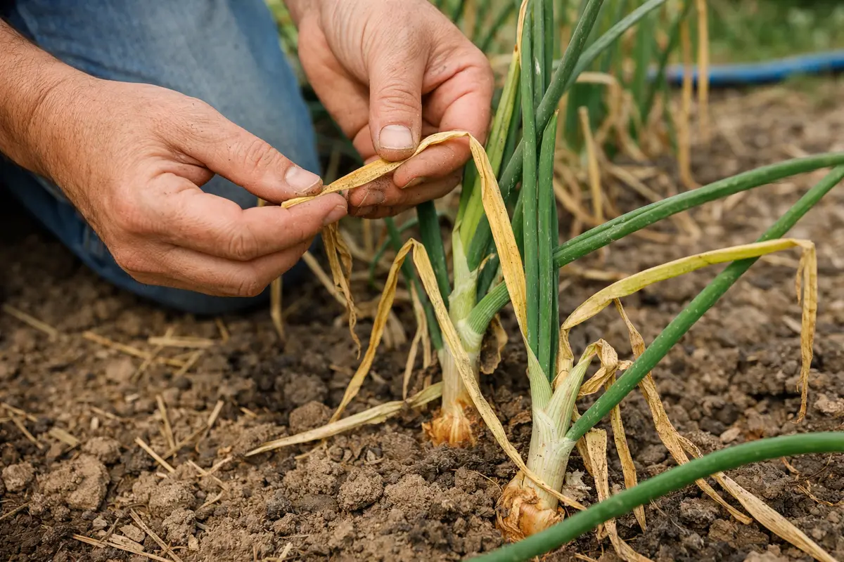 how to treat yellowing leaves on with damaged foliage in outdoor soil