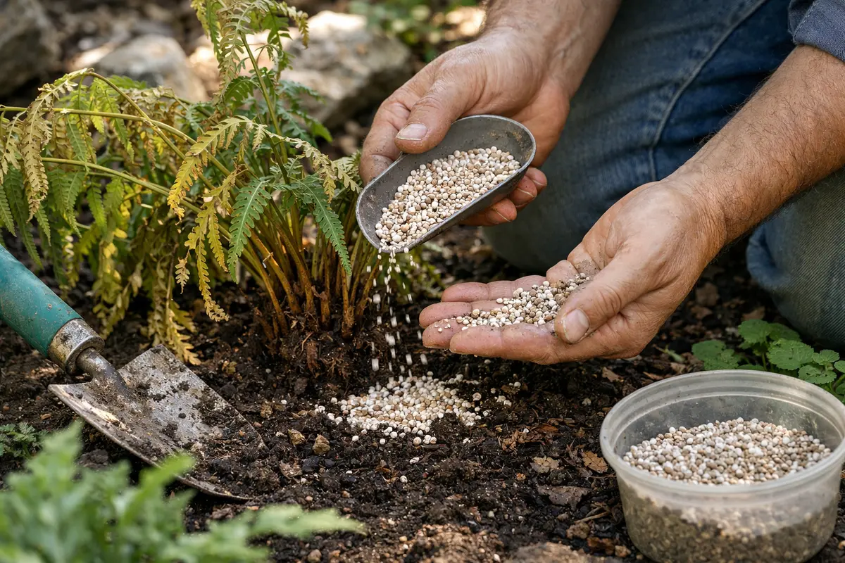 what to do if fern droops apply nutrients to revive the fern