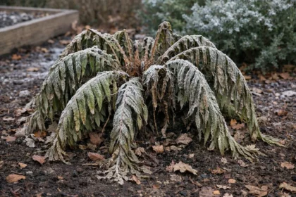what to do if fern droops wilting visibly in real garden soil