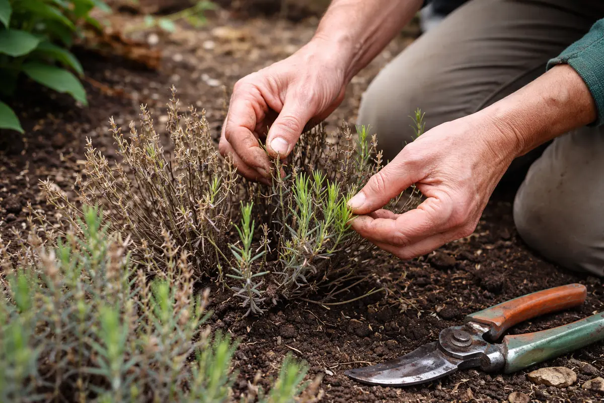 what to do if lavender turns check lavender for new growth post-treatment