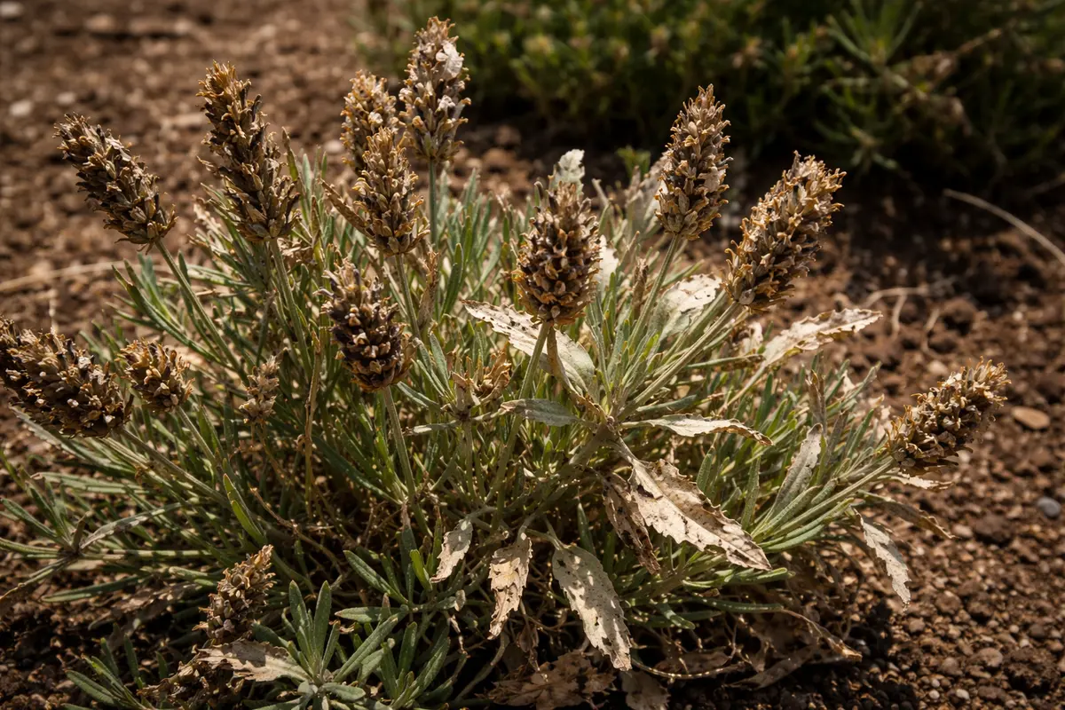 what to do if lavender with scorched leaf edges in harsh sun