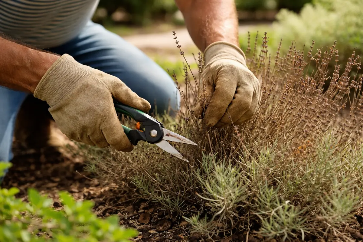 what to do if lavender turns brown trim brown lavender stems immediately