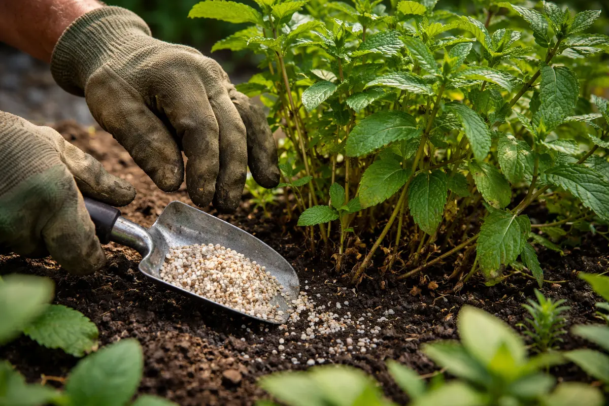 what to do if mint plants go revitalize mint with nourishing fertilizer