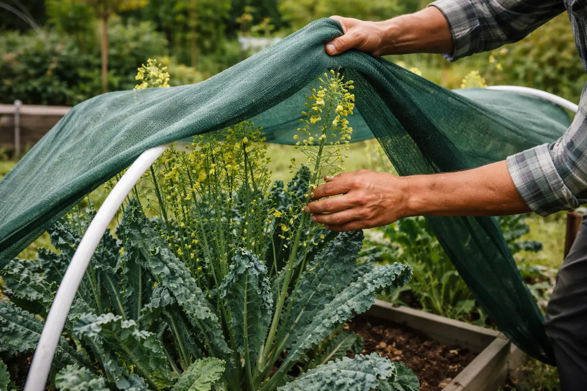 what to do if my kale shade your kale during hot days