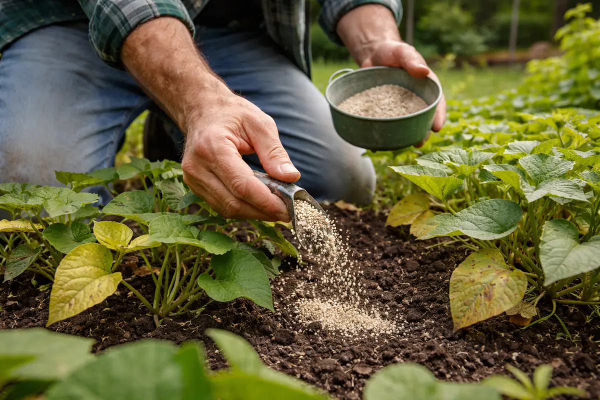 what to do if sweet potatoes fertilize affected sweet potatoes for recovery