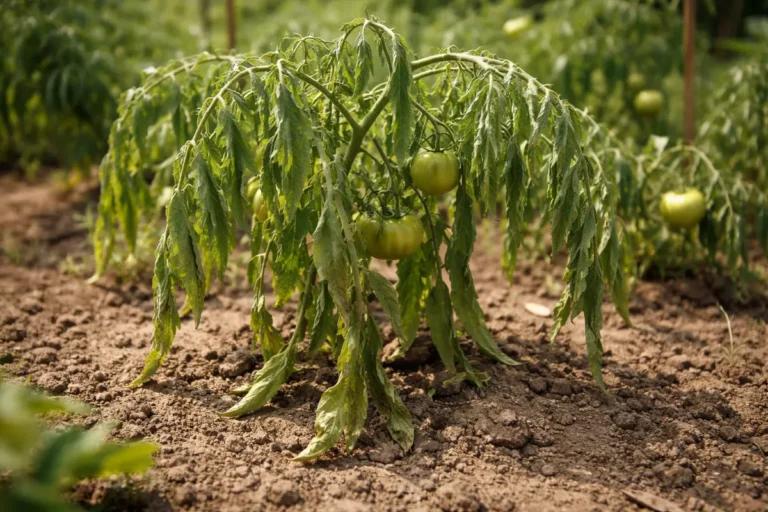 what to do if tomato plants wilting visibly in real garden soil
