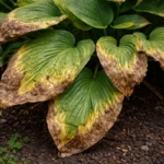 what to do if your with visible browning or spots on leaves