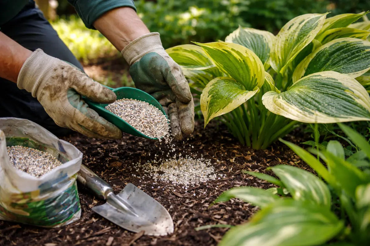 what to do if your hosta revitalize hosta with balanced fertilizer mix