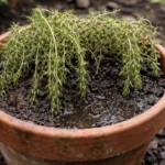 what to do if your thyme wilting visibly in real garden soil