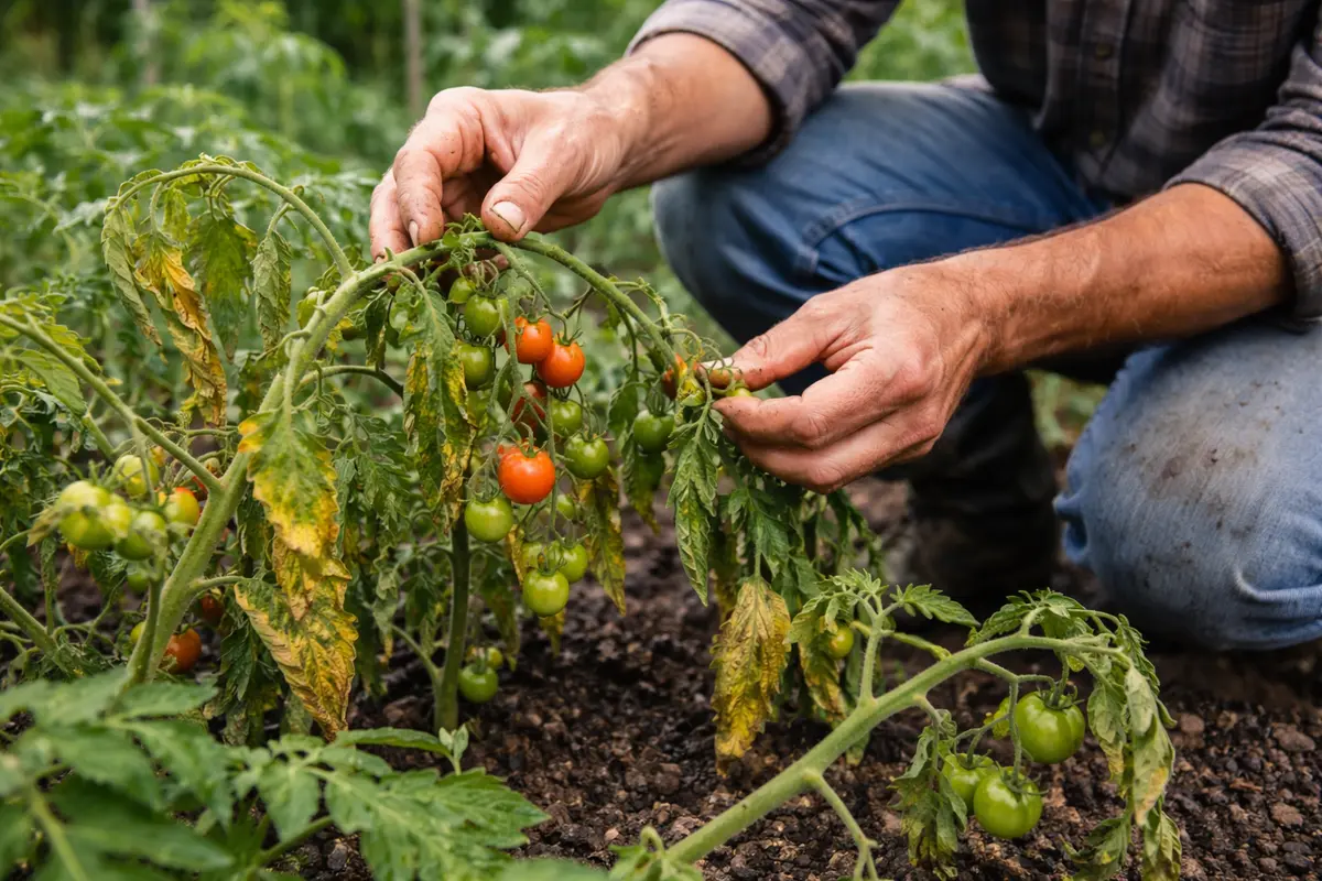 what to do when cherry tomato plants assess stressed tomato plants quickly