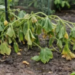 what to do when cucumber plants wilting visibly in real garden soil
