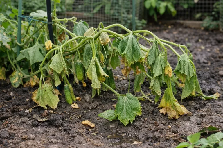 what to do when cucumber plants wilting visibly in real garden soil