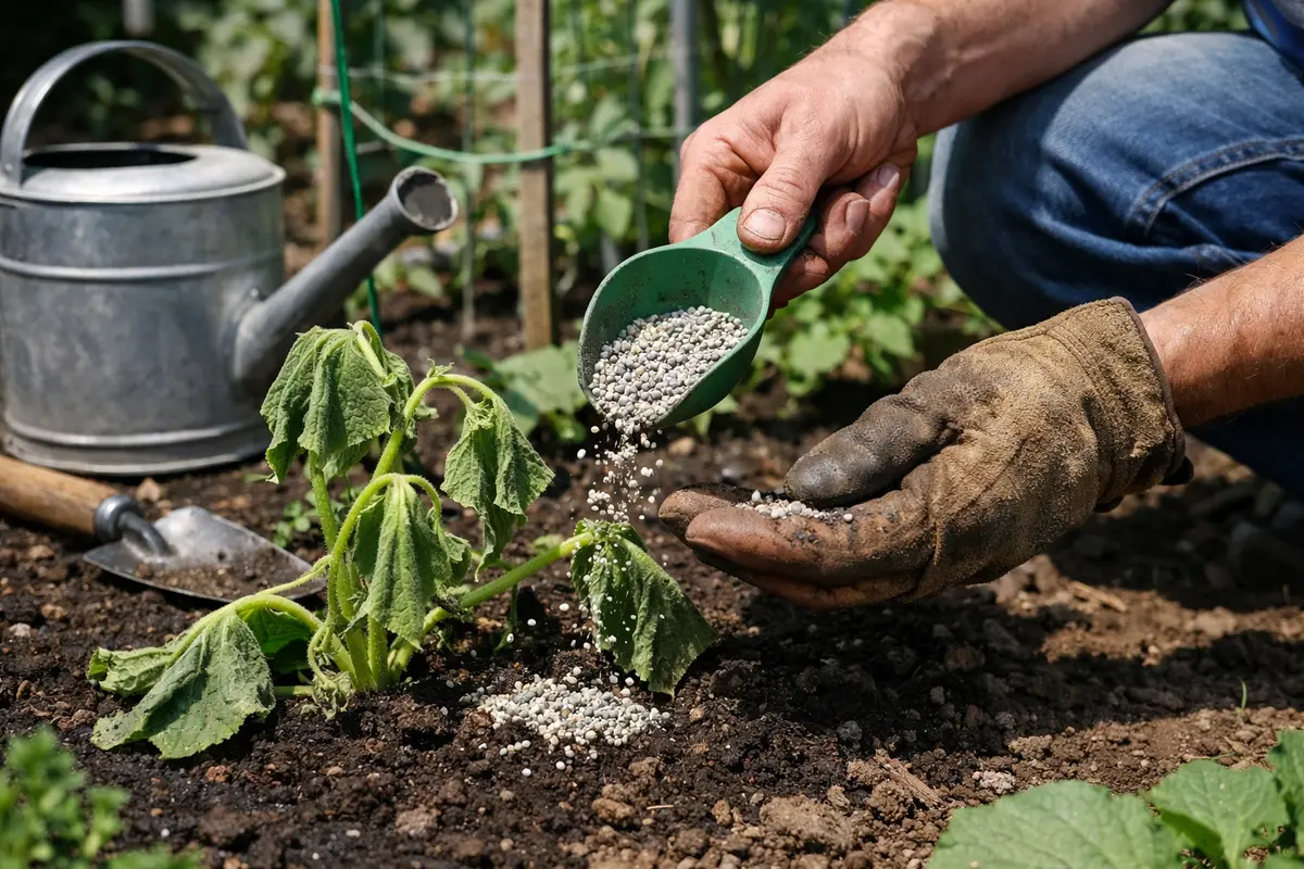 what to do when cucumber plants revive wilting cucumbers with balanced fertilizer