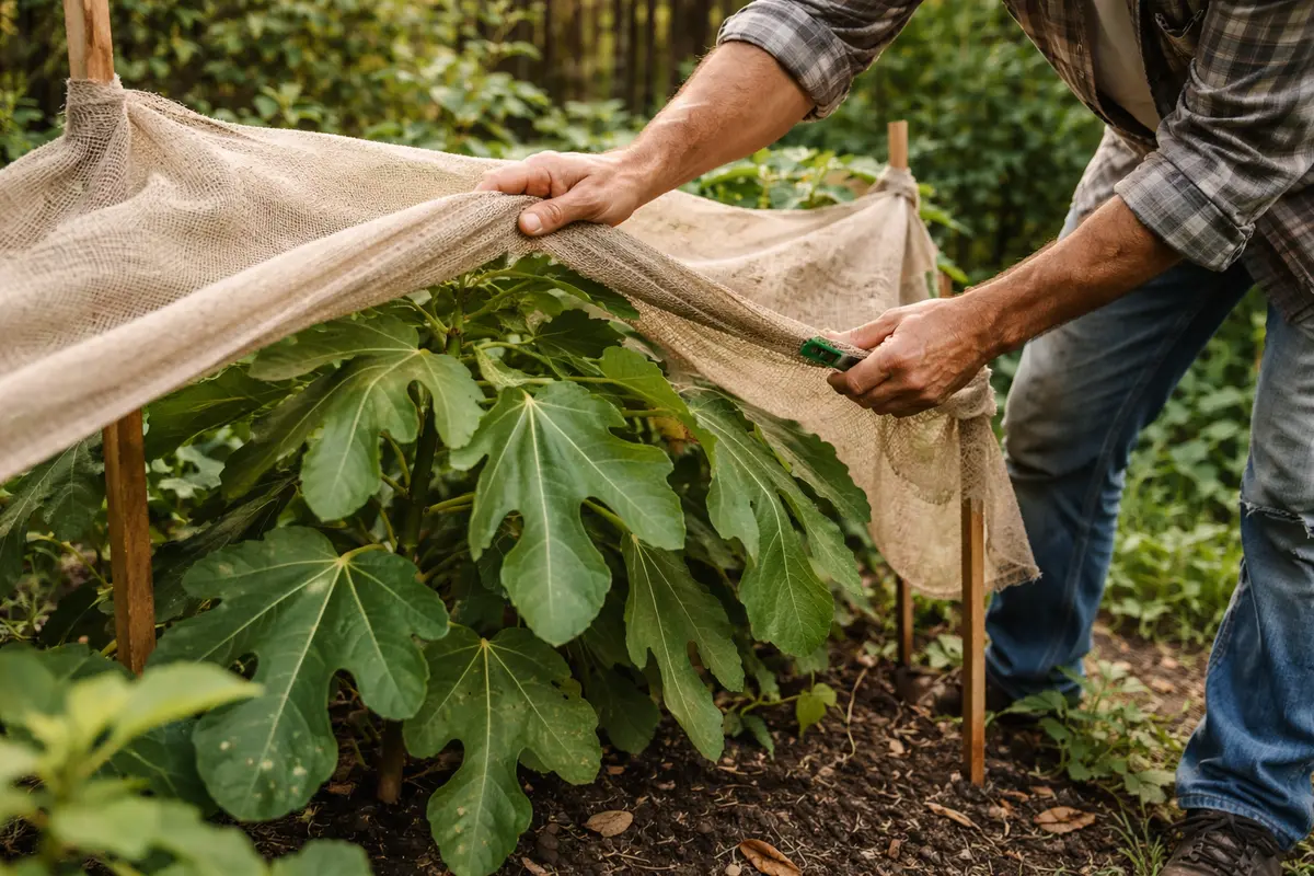 what to do when fig trees shade fig plants during afternoon heat