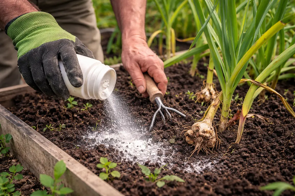 what to do when garlic treat soil with fungicide for garlic recovery