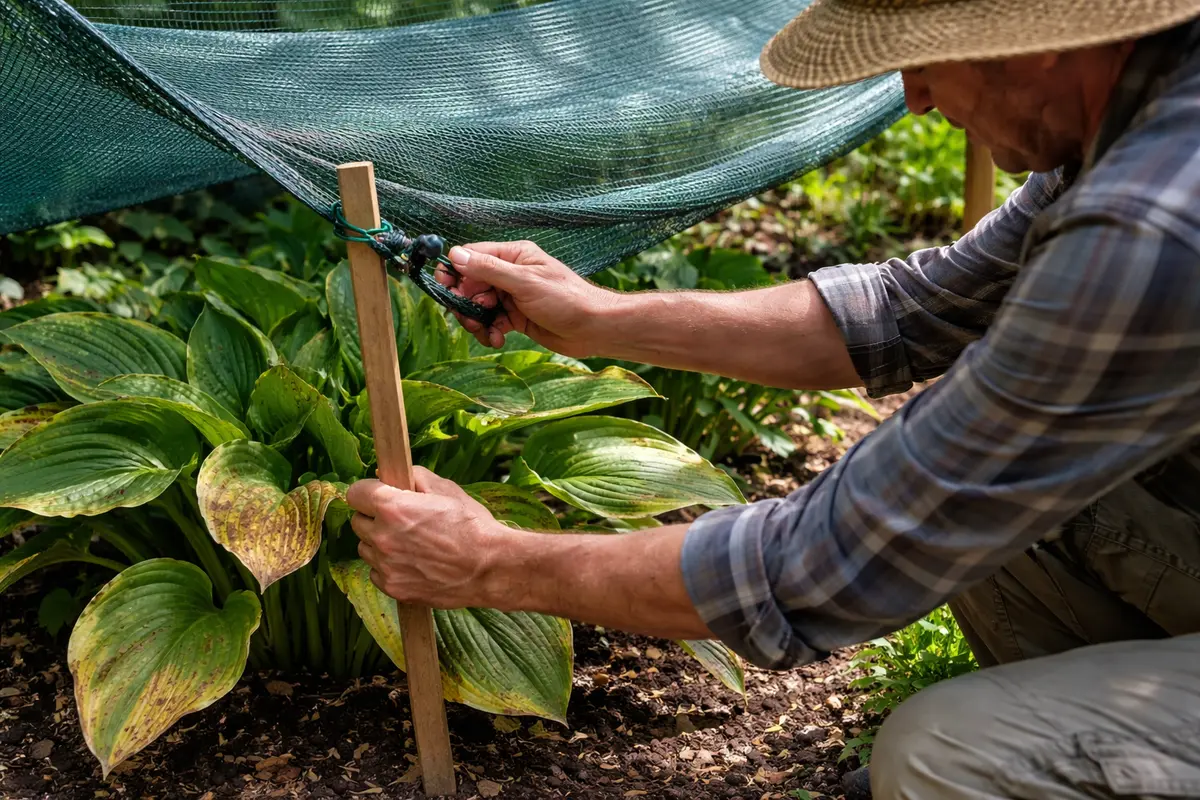 what to do when hosta shade hosta plants during peak sunlight hours