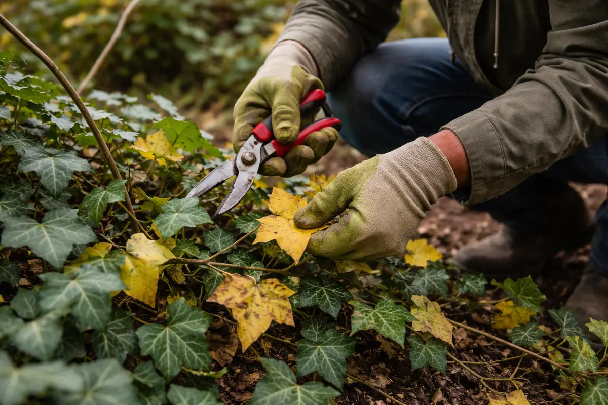 what to do when ivy turns yellow trim yellowing ivy leaves promptly