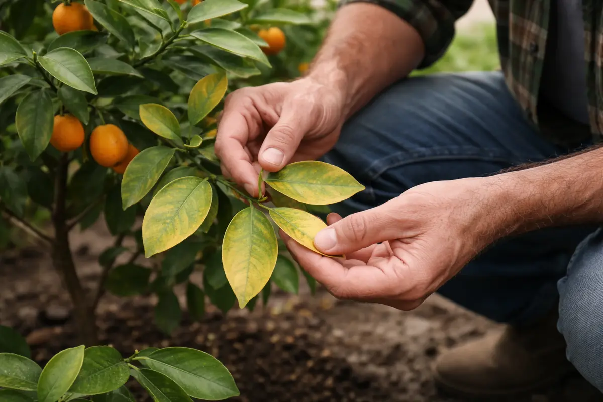 what to do when kumquat trees are inspect kumquat leaves for yellowing