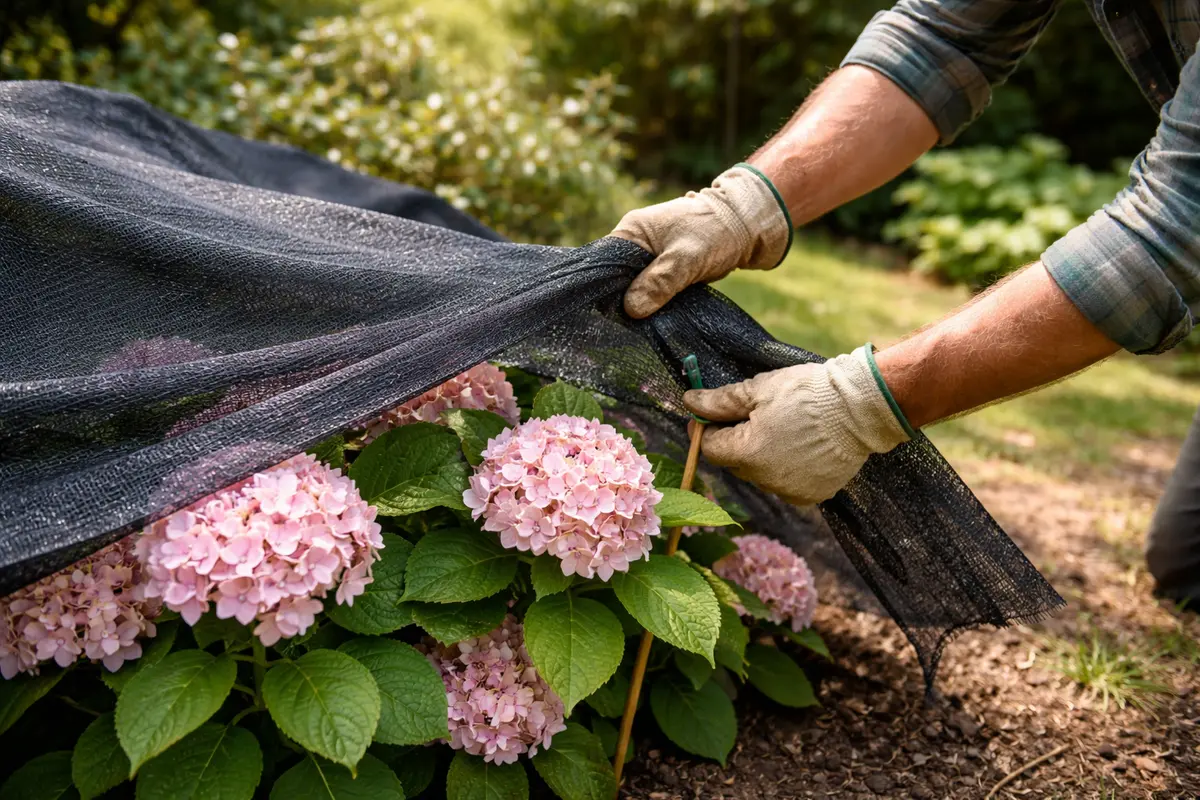 what to do when my hydrangea blooms protect hydrangeas from intense sunlight