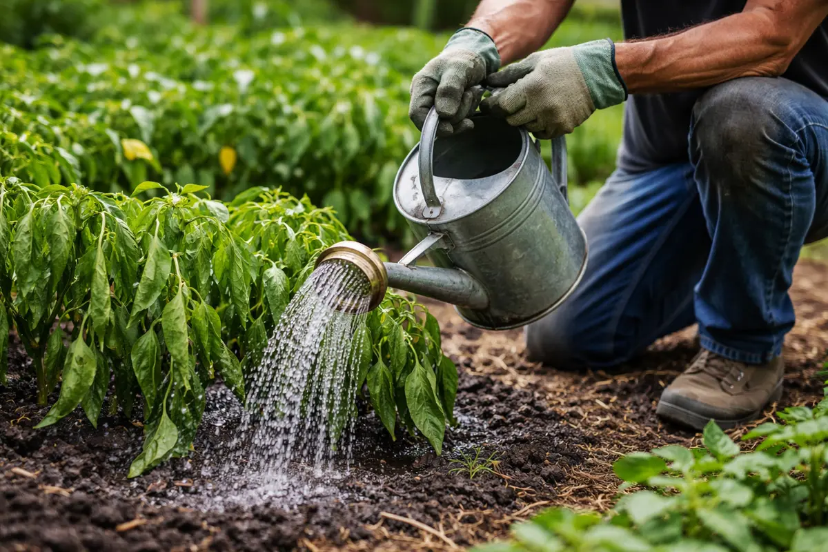 what to do when pepper plants droop water drooping pepper plants immediately