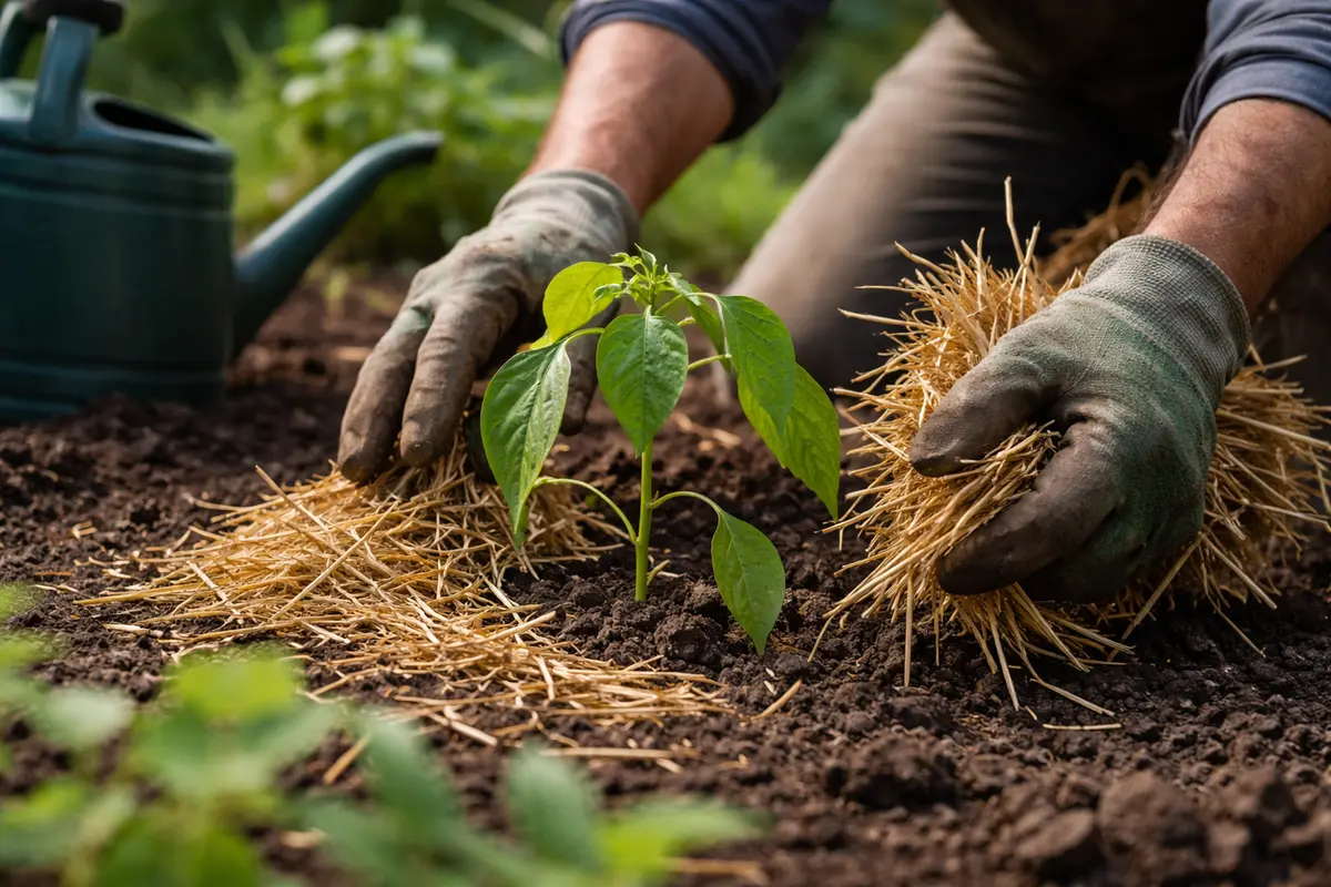 what to do when peppers droop protect transplanted peppers from future stress