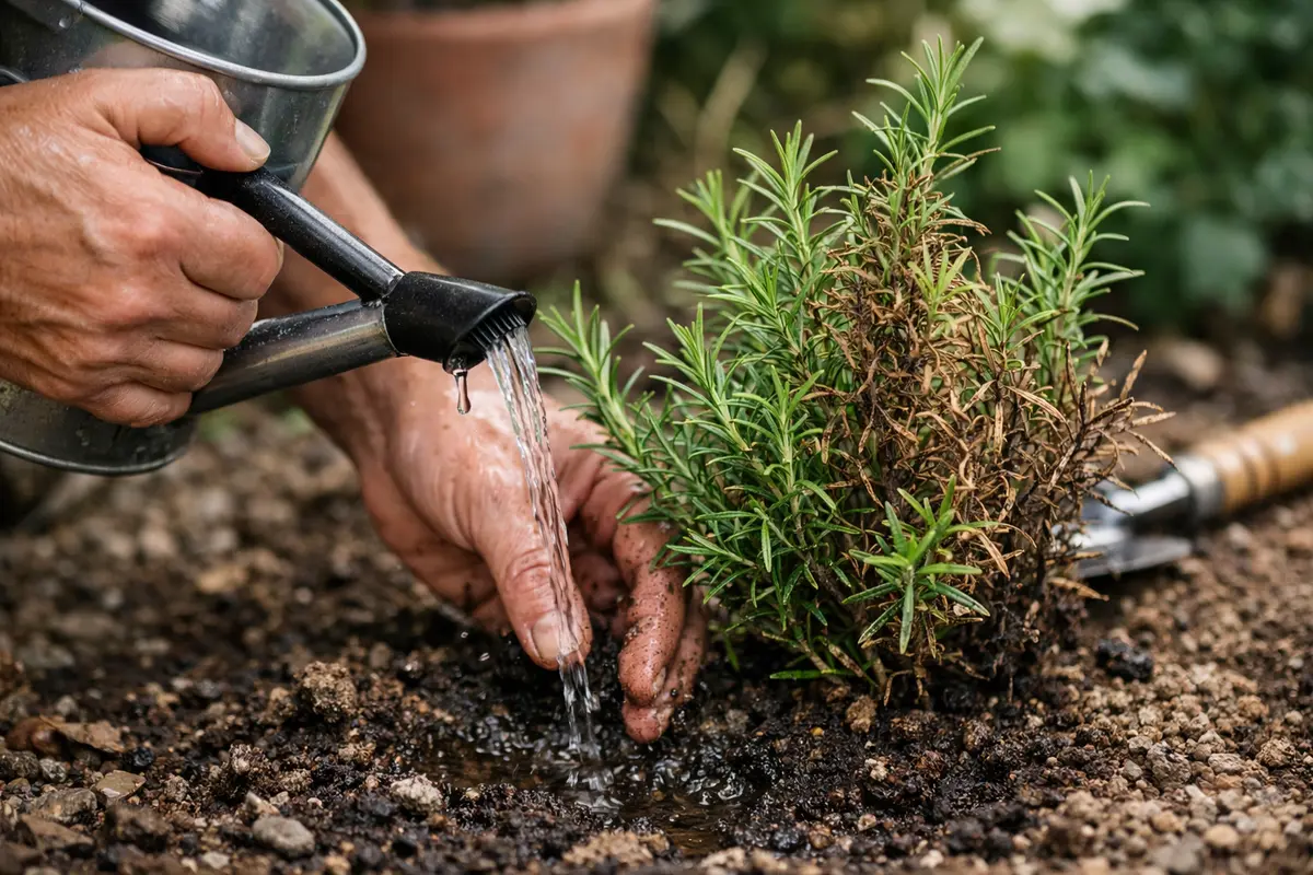 what to do when rosemary turns water rosemary sparingly in humid weather