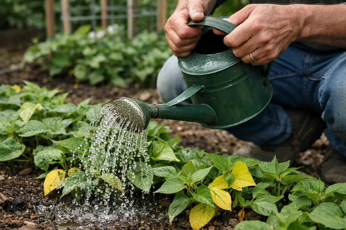 what to do when sweet potato water sweet potatoes consistently during spring