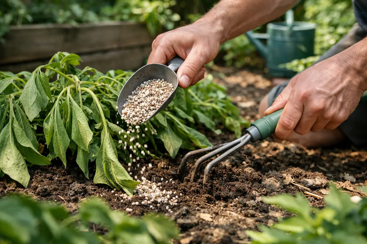 what to do when sweet potato apply nutrients to revive drooping vines
