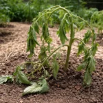 what to do when tomato plants wilting visibly in real garden soil