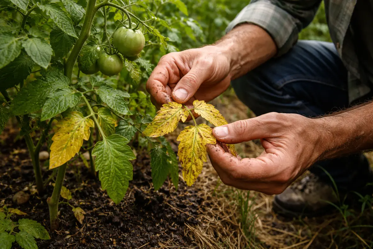 what to do when tomatoes turn yellow inspect yellow tomato leaves promptly