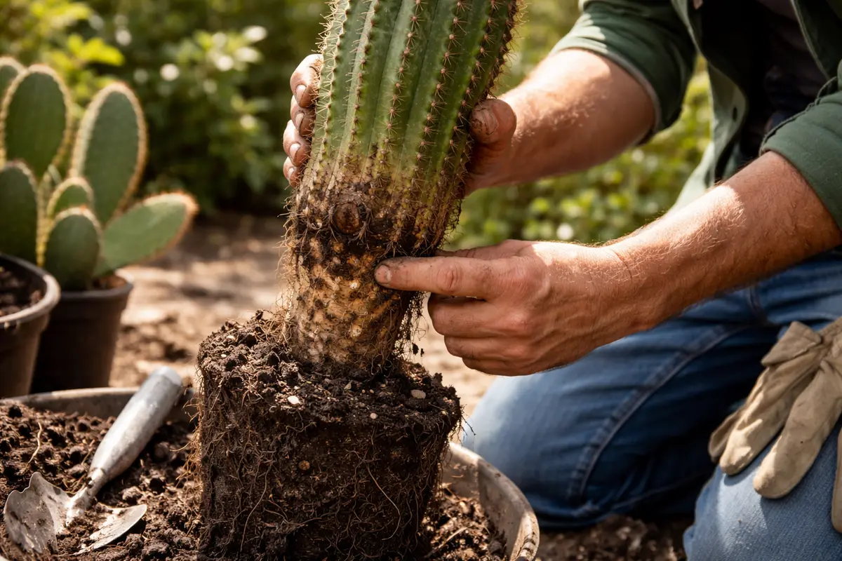 why are my cactus plants turning brown inspect cactus for immediate damage