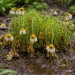 why are my chamomile plants dying wilting visibly in real garden soil