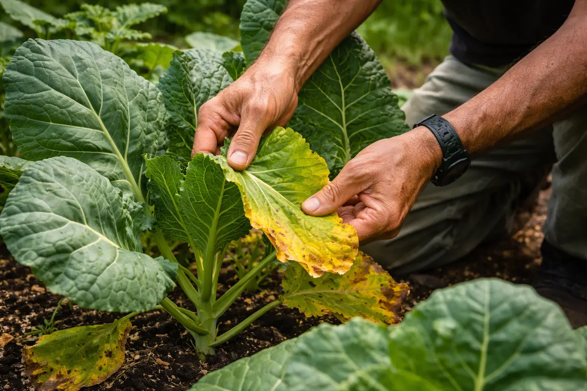 why are my collard greens turning check collard greens for wilting leaves