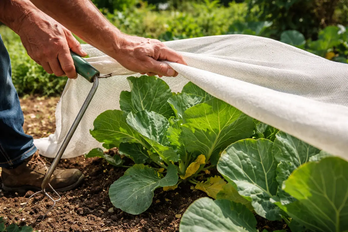 why are my collard greens turning shield greens from intense afternoon sun