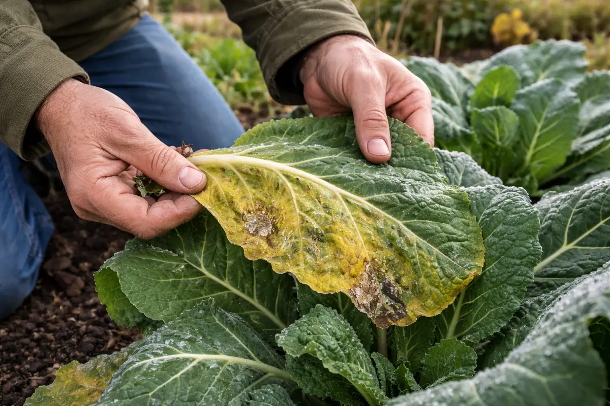 why are my collard greens turning inspect collard greens for frost damage